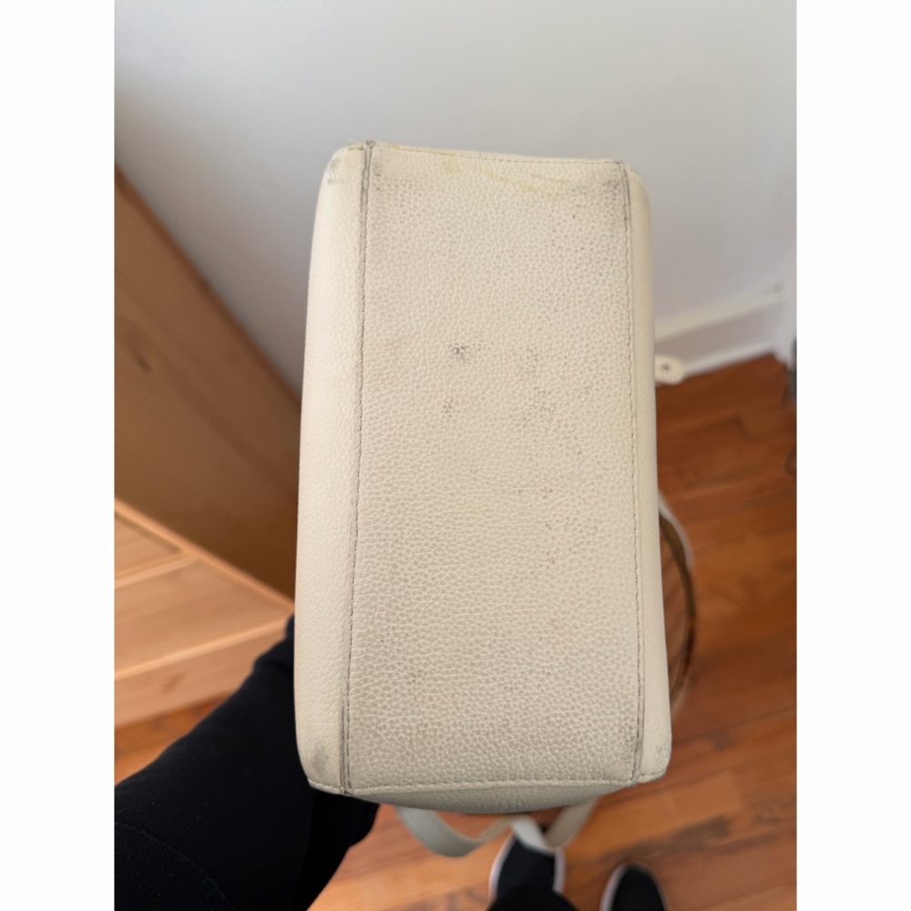 Mansur Gavriel Ivory Pebble Tote - Picture 7 of 8